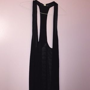 Long American eagle vest cardigan